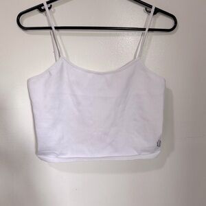 Free People - FP Movement | White Ribbed Crop Top